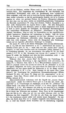 Image of the Page - 744 - in Handwörterbuch der Philosophie