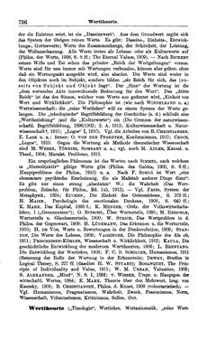 Image of the Page - 756 - in Handwörterbuch der Philosophie