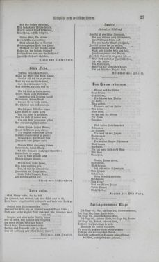 Image of the Page - 25 - in Poetischer Hausschatz des deutschen Volkes - Ein Buch für Schule und Haus