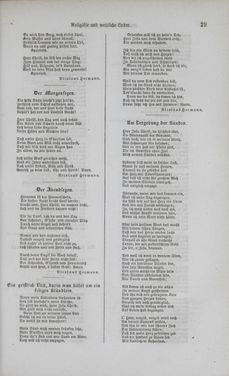 Image of the Page - 29 - in Poetischer Hausschatz des deutschen Volkes - Ein Buch für Schule und Haus