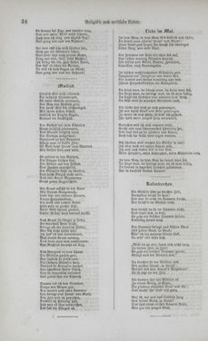 Image of the Page - 34 - in Poetischer Hausschatz des deutschen Volkes - Ein Buch für Schule und Haus