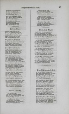 Image of the Page - 47 - in Poetischer Hausschatz des deutschen Volkes - Ein Buch für Schule und Haus