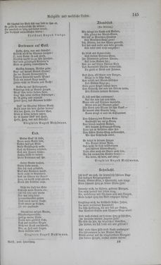 Image of the Page - 145 - in Poetischer Hausschatz des deutschen Volkes - Ein Buch für Schule und Haus