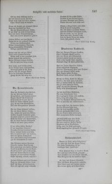 Image of the Page - 147 - in Poetischer Hausschatz des deutschen Volkes - Ein Buch für Schule und Haus