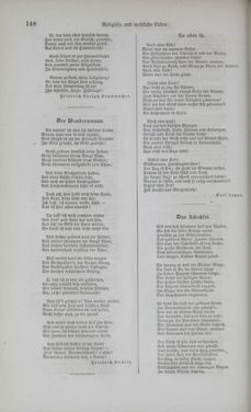 Image of the Page - 148 - in Poetischer Hausschatz des deutschen Volkes - Ein Buch für Schule und Haus