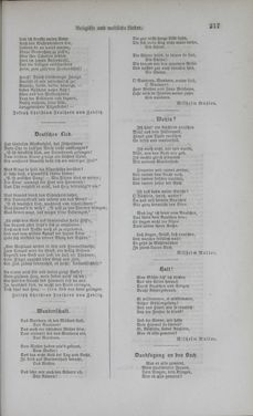 Image of the Page - 217 - in Poetischer Hausschatz des deutschen Volkes - Ein Buch für Schule und Haus
