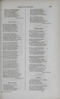 Image of the Page - 257 - in Poetischer Hausschatz des deutschen Volkes - Ein Buch für Schule und Haus