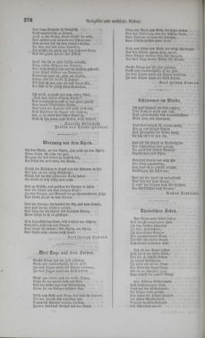 Bild der Seite - 274 - in Poetischer Hausschatz des deutschen Volkes - Ein Buch für Schule und Haus