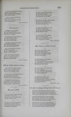 Image of the Page - 319 - in Poetischer Hausschatz des deutschen Volkes - Ein Buch für Schule und Haus