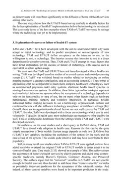 Image of the Page - 69 - in Applied Interdisciplinary Theory in Health Informatics - Knowledge Base for Practitioners