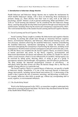 Image of the Page - 147 - in Applied Interdisciplinary Theory in Health Informatics - Knowledge Base for Practitioners
