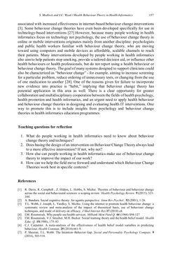 Image of the Page - 157 - in Applied Interdisciplinary Theory in Health Informatics - Knowledge Base for Practitioners