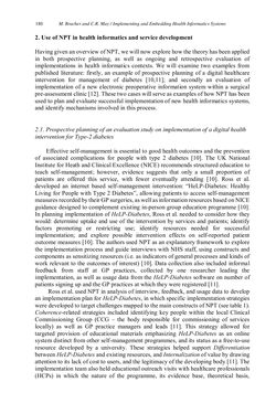 Image of the Page - 180 - in Applied Interdisciplinary Theory in Health Informatics - Knowledge Base for Practitioners