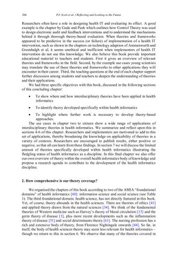 Image of the Page - 206 - in Applied Interdisciplinary Theory in Health Informatics - Knowledge Base for Practitioners