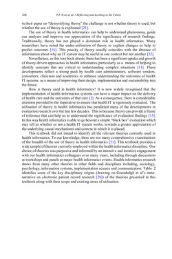 Bild der Seite - 208 - in Applied Interdisciplinary Theory in Health Informatics - Knowledge Base for Practitioners
