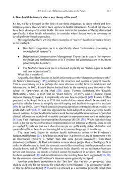 Image of the Page - 213 - in Applied Interdisciplinary Theory in Health Informatics - Knowledge Base for Practitioners