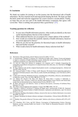 Image of the Page - 216 - in Applied Interdisciplinary Theory in Health Informatics - Knowledge Base for Practitioners