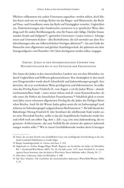 Bild der Seite - 19 - in Heimatrecht und Staatsbürgerschaft österreichischer Juden - Vom Ende des 18. Jahrhunderts bis in die Gegenwart