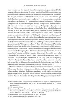 Image of the Page - 37 - in Heimatrecht und Staatsbürgerschaft österreichischer Juden - Vom Ende des 18. Jahrhunderts bis in die Gegenwart