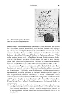 Bild der Seite - 41 - in Heimatrecht und Staatsbürgerschaft österreichischer Juden - Vom Ende des 18. Jahrhunderts bis in die Gegenwart