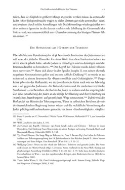 Image of the Page - 45 - in Heimatrecht und Staatsbürgerschaft österreichischer Juden - Vom Ende des 18. Jahrhunderts bis in die Gegenwart