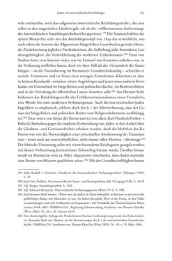 Bild der Seite - 63 - in Heimatrecht und Staatsbürgerschaft österreichischer Juden - Vom Ende des 18. Jahrhunderts bis in die Gegenwart