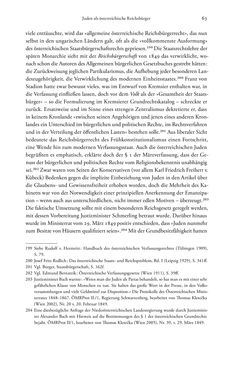 Image of the Page - 63 - in Heimatrecht und Staatsbürgerschaft österreichischer Juden - Vom Ende des 18. Jahrhunderts bis in die Gegenwart