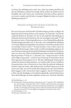 Image of the Page - 64 - in Heimatrecht und Staatsbürgerschaft österreichischer Juden - Vom Ende des 18. Jahrhunderts bis in die Gegenwart