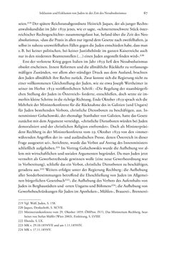 Bild der Seite - 67 - in Heimatrecht und Staatsbürgerschaft österreichischer Juden - Vom Ende des 18. Jahrhunderts bis in die Gegenwart