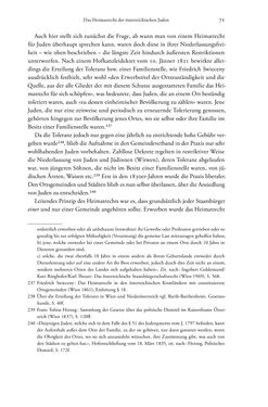 Image of the Page - 71 - in Heimatrecht und Staatsbürgerschaft österreichischer Juden - Vom Ende des 18. Jahrhunderts bis in die Gegenwart