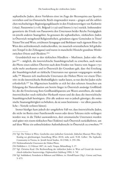 Image of the Page - 75 - in Heimatrecht und Staatsbürgerschaft österreichischer Juden - Vom Ende des 18. Jahrhunderts bis in die Gegenwart