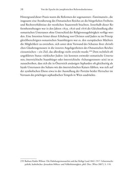 Image of the Page - 76 - in Heimatrecht und Staatsbürgerschaft österreichischer Juden - Vom Ende des 18. Jahrhunderts bis in die Gegenwart