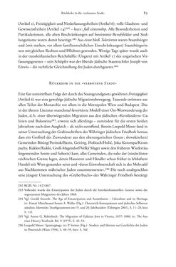 Bild der Seite - 83 - in Heimatrecht und Staatsbürgerschaft österreichischer Juden - Vom Ende des 18. Jahrhunderts bis in die Gegenwart