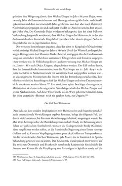 Bild der Seite - 95 - in Heimatrecht und Staatsbürgerschaft österreichischer Juden - Vom Ende des 18. Jahrhunderts bis in die Gegenwart