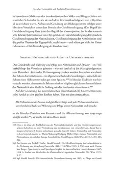 Bild der Seite - 105 - in Heimatrecht und Staatsbürgerschaft österreichischer Juden - Vom Ende des 18. Jahrhunderts bis in die Gegenwart