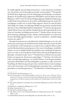 Bild der Seite - 107 - in Heimatrecht und Staatsbürgerschaft österreichischer Juden - Vom Ende des 18. Jahrhunderts bis in die Gegenwart