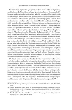Image of the Page - 111 - in Heimatrecht und Staatsbürgerschaft österreichischer Juden - Vom Ende des 18. Jahrhunderts bis in die Gegenwart