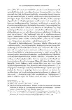 Image of the Page - 113 - in Heimatrecht und Staatsbürgerschaft österreichischer Juden - Vom Ende des 18. Jahrhunderts bis in die Gegenwart