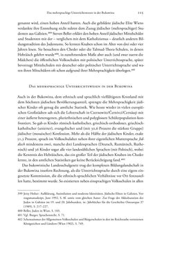 Image of the Page - 115 - in Heimatrecht und Staatsbürgerschaft österreichischer Juden - Vom Ende des 18. Jahrhunderts bis in die Gegenwart