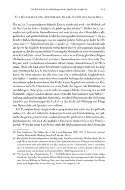 Bild der Seite - 119 - in Heimatrecht und Staatsbürgerschaft österreichischer Juden - Vom Ende des 18. Jahrhunderts bis in die Gegenwart