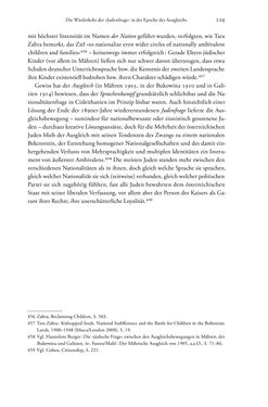 Image of the Page - 129 - in Heimatrecht und Staatsbürgerschaft österreichischer Juden - Vom Ende des 18. Jahrhunderts bis in die Gegenwart