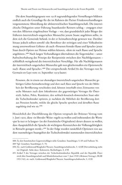 Bild der Seite - 137 - in Heimatrecht und Staatsbürgerschaft österreichischer Juden - Vom Ende des 18. Jahrhunderts bis in die Gegenwart