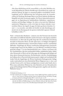 Image of the Page - 144 - in Heimatrecht und Staatsbürgerschaft österreichischer Juden - Vom Ende des 18. Jahrhunderts bis in die Gegenwart