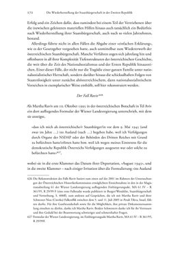 Image of the Page - 172 - in Heimatrecht und Staatsbürgerschaft österreichischer Juden - Vom Ende des 18. Jahrhunderts bis in die Gegenwart
