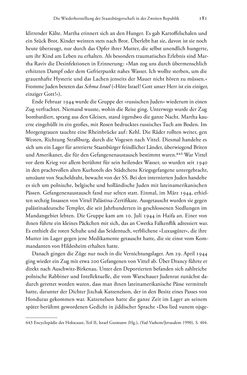 Bild der Seite - 181 - in Heimatrecht und Staatsbürgerschaft österreichischer Juden - Vom Ende des 18. Jahrhunderts bis in die Gegenwart