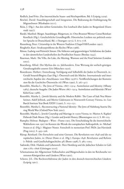 Image of the Page - 238 - in Heimatrecht und Staatsbürgerschaft österreichischer Juden - Vom Ende des 18. Jahrhunderts bis in die Gegenwart