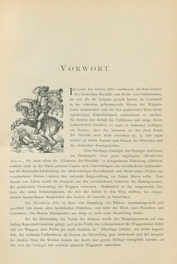 Image of the Page - (00000005) - in Heraldischer Atlas - Eine Sammlung von heraldischen Musterblättern für Künstler, Gewerbetreibende, sowie für Freunde der Wappenkunde