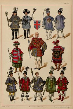 Image of the Page - (00000049) - in Heraldischer Atlas - Eine Sammlung von heraldischen Musterblättern für Künstler, Gewerbetreibende, sowie für Freunde der Wappenkunde
