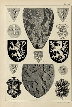 Bild der Seite - (00000067) - in Heraldischer Atlas - Eine Sammlung von heraldischen Musterblättern für Künstler, Gewerbetreibende, sowie für Freunde der Wappenkunde