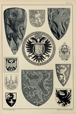 Bild der Seite - (00000075) - in Heraldischer Atlas - Eine Sammlung von heraldischen Musterblättern für Künstler, Gewerbetreibende, sowie für Freunde der Wappenkunde